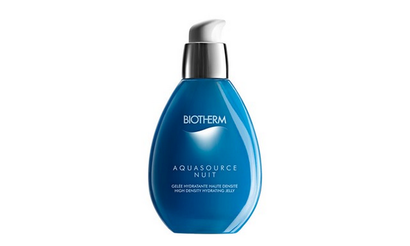 Aquasource Nuit de Biotherm ayuda a mantener la reservas de agua naturales durante la noche